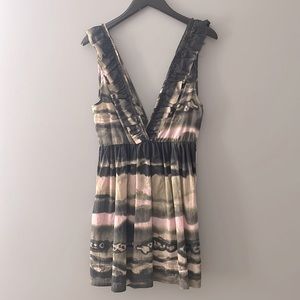 One Teaspoon Tie-Dye Cotton Dress